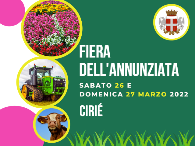 Fiera dell'Annunziata 2022: dal 26 al 27 marzo 
