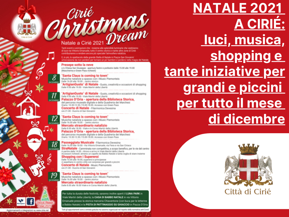 Cirié Christmas Dream: StraNatale
