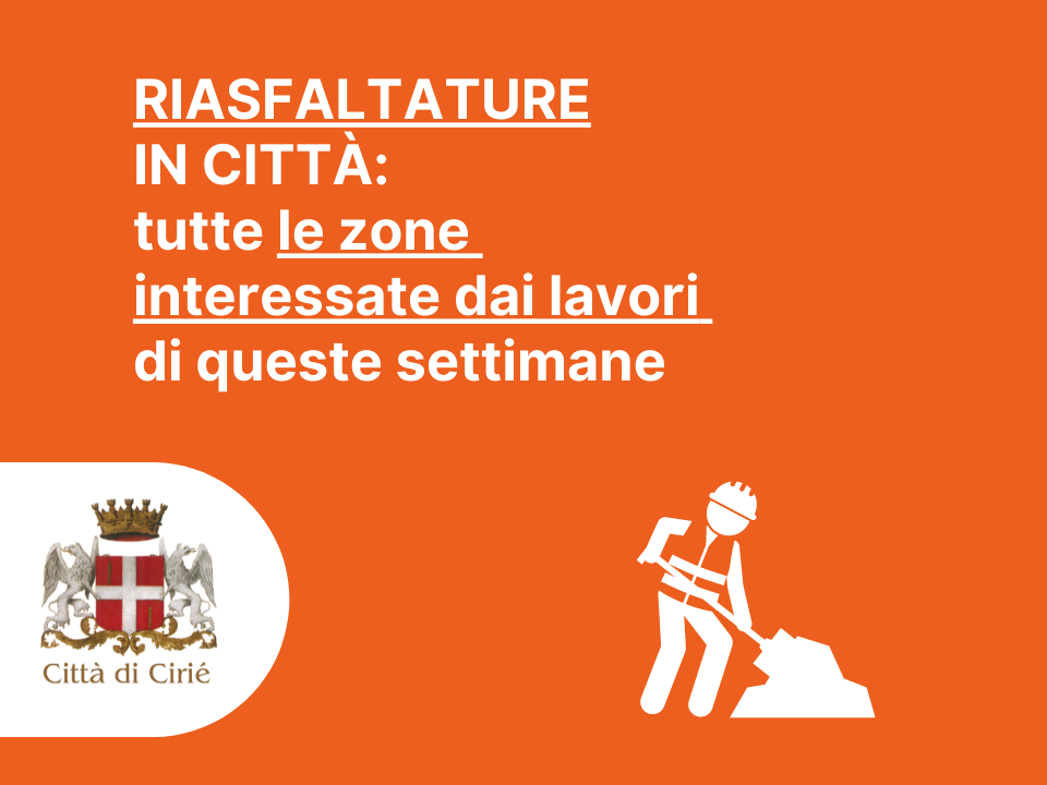 Riasfaltature in città: tutte le zone interessate dai lavori di queste settimane