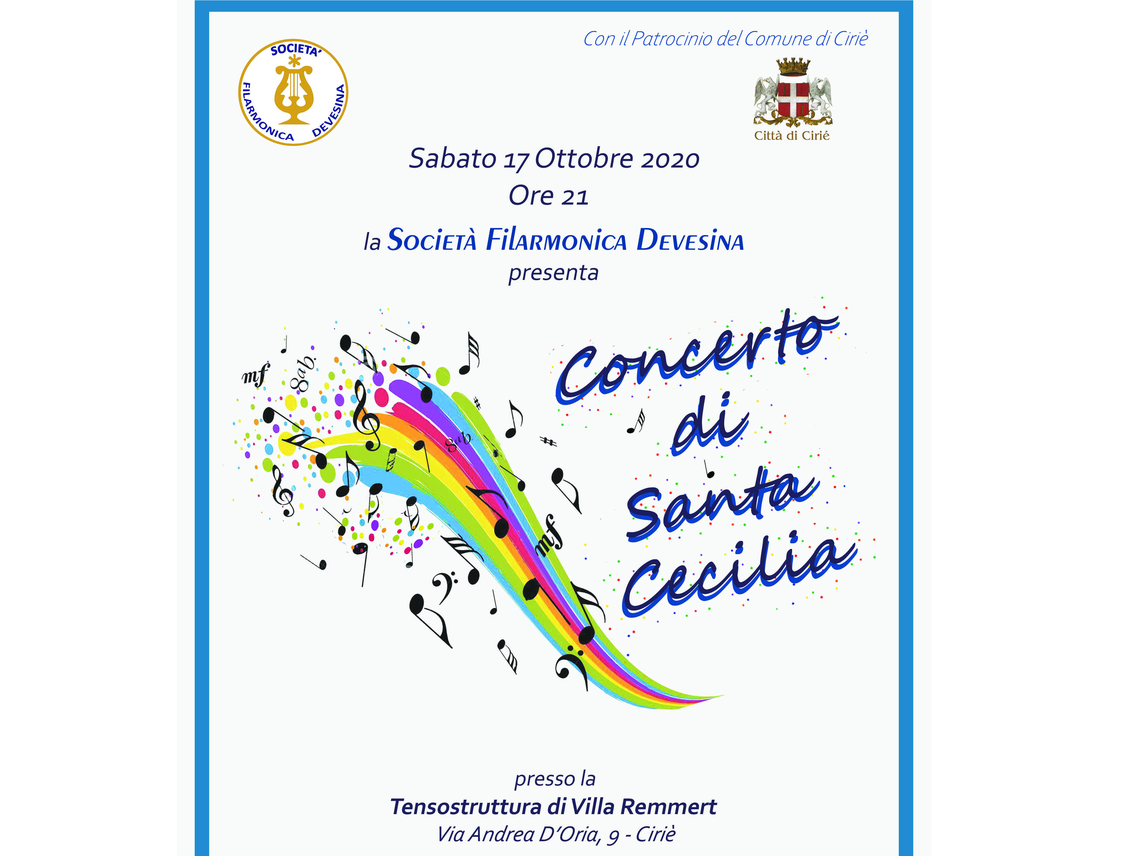 Santa Cecilia: appuntamento in musica con la  Società Filarmonica Devesina