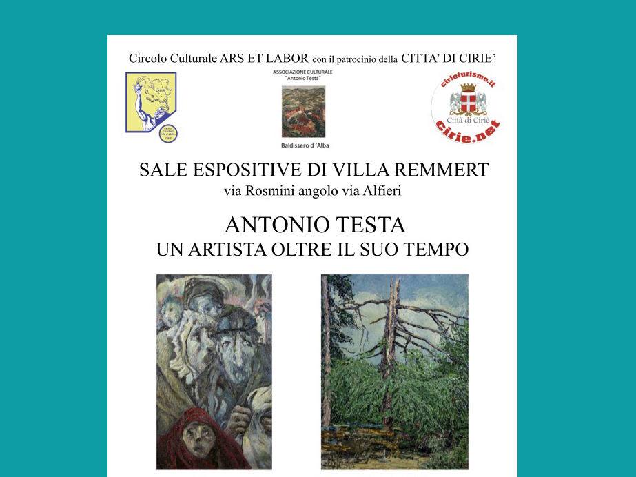 "Antonio Testa - Un artista oltre il suo tempo"