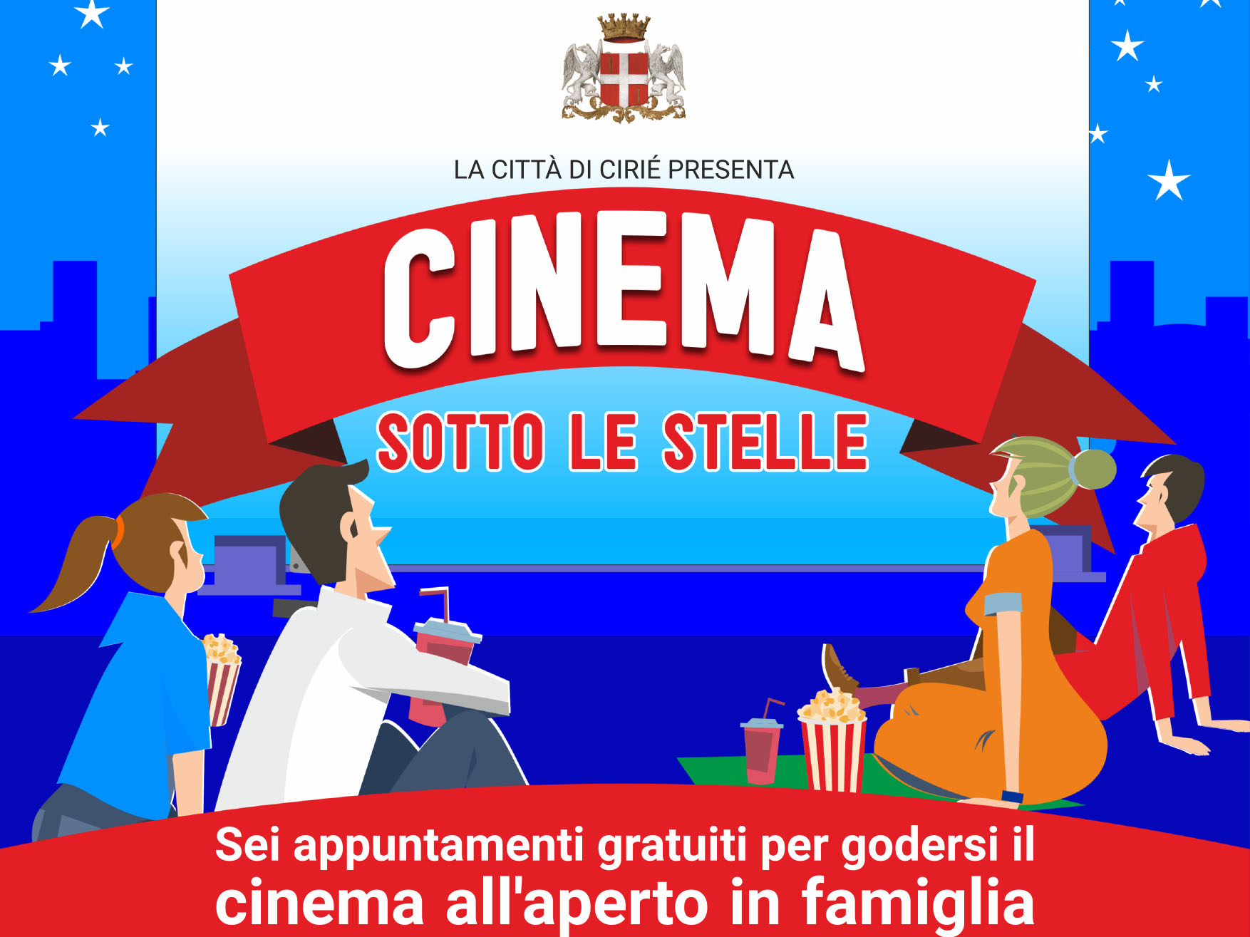 “Cinema sotto le stelle”: proiezione "Non ci resta che vincere” in Piazza Rossetti