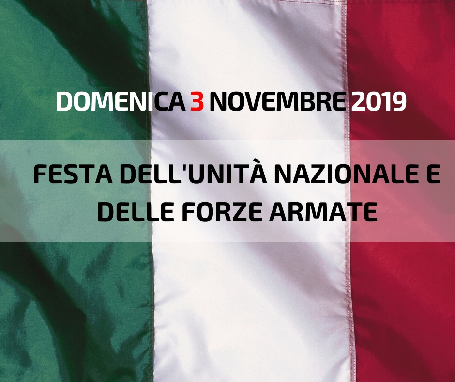 Festa dell'Unità Nazionale e delle Forze Armate: programma celebrazioni 