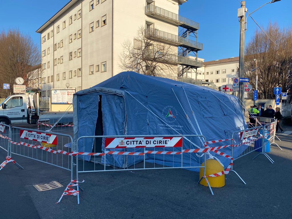 Negativo il sospetto caso di Covid19 al Pronto soccorso di Ciriè