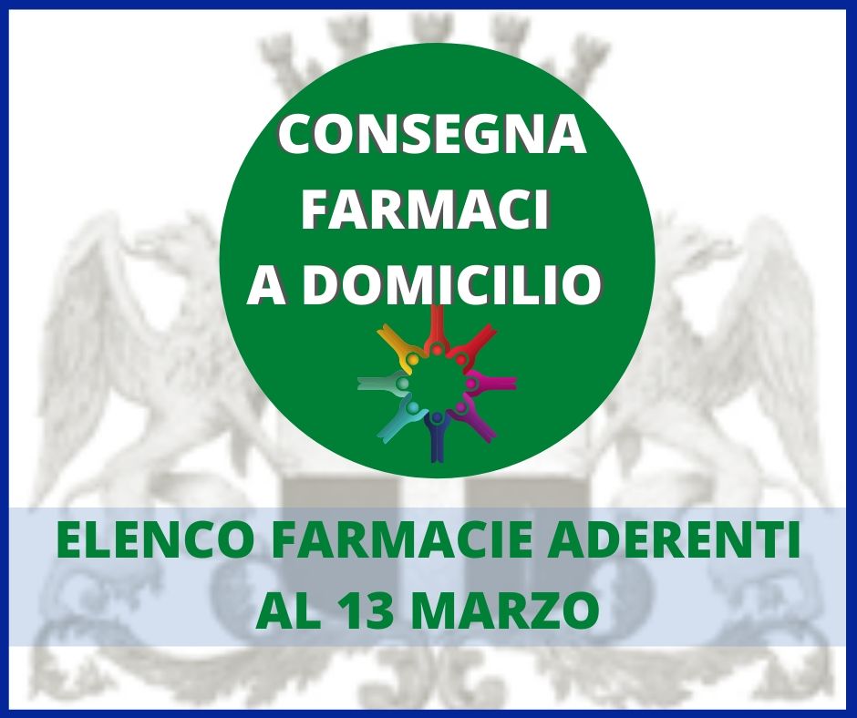Servizio di consegna gratuita dei farmaci a domicilio a Cirié