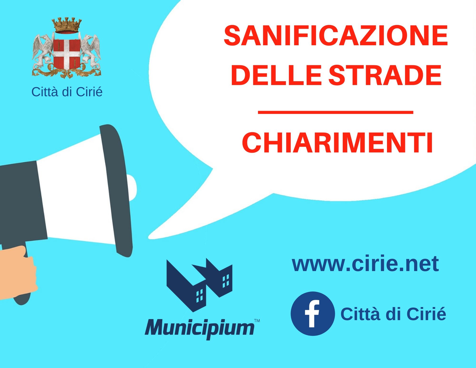 Emergenza covid19: una risposta chiara sulla sanificazione delle strade
