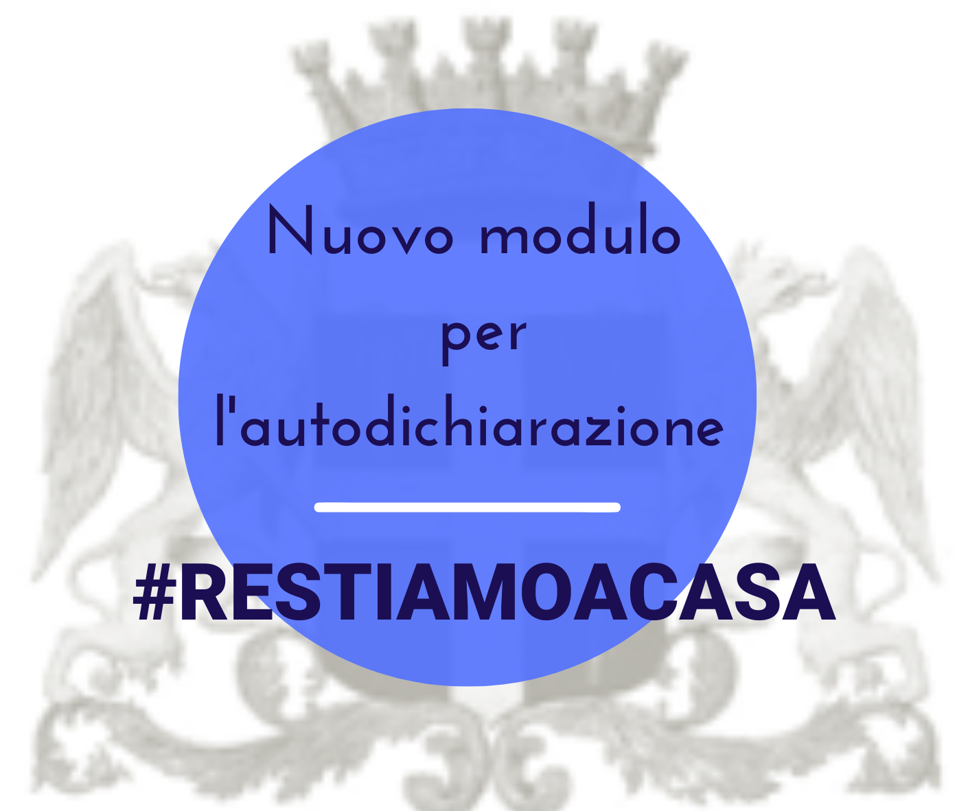 Nuovo modulo per l’autodichiarazione a seguito del DPCM del 22 marzo