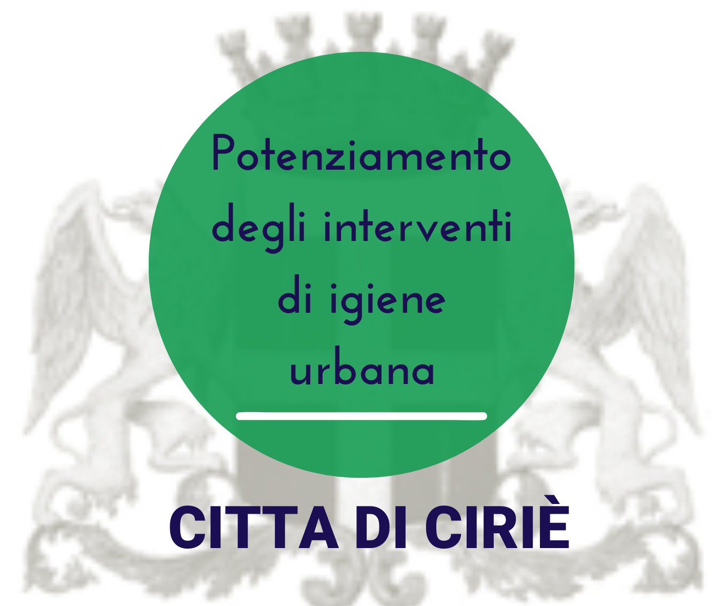 Potenziamento degli interventi di igiene urbana e sanificazione degli arredi