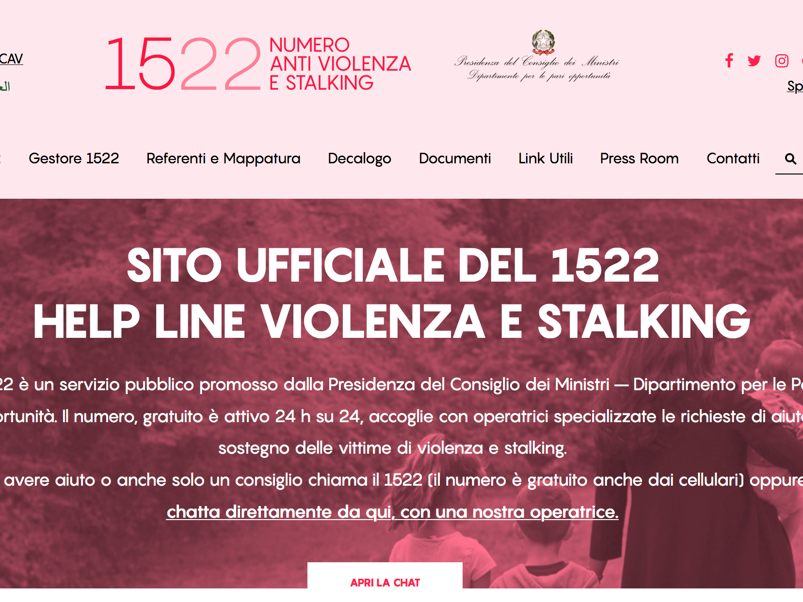 Violenza di genere ed emergenza coronavirus: sempre attivo il numero gratuito 1522 