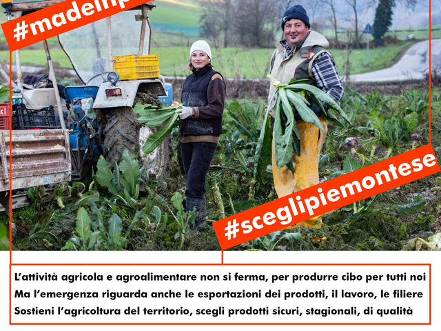 Consumiamo i prodotti alimentari piemontesi: la campagna di sensibilizzazione della Regione Piemonte