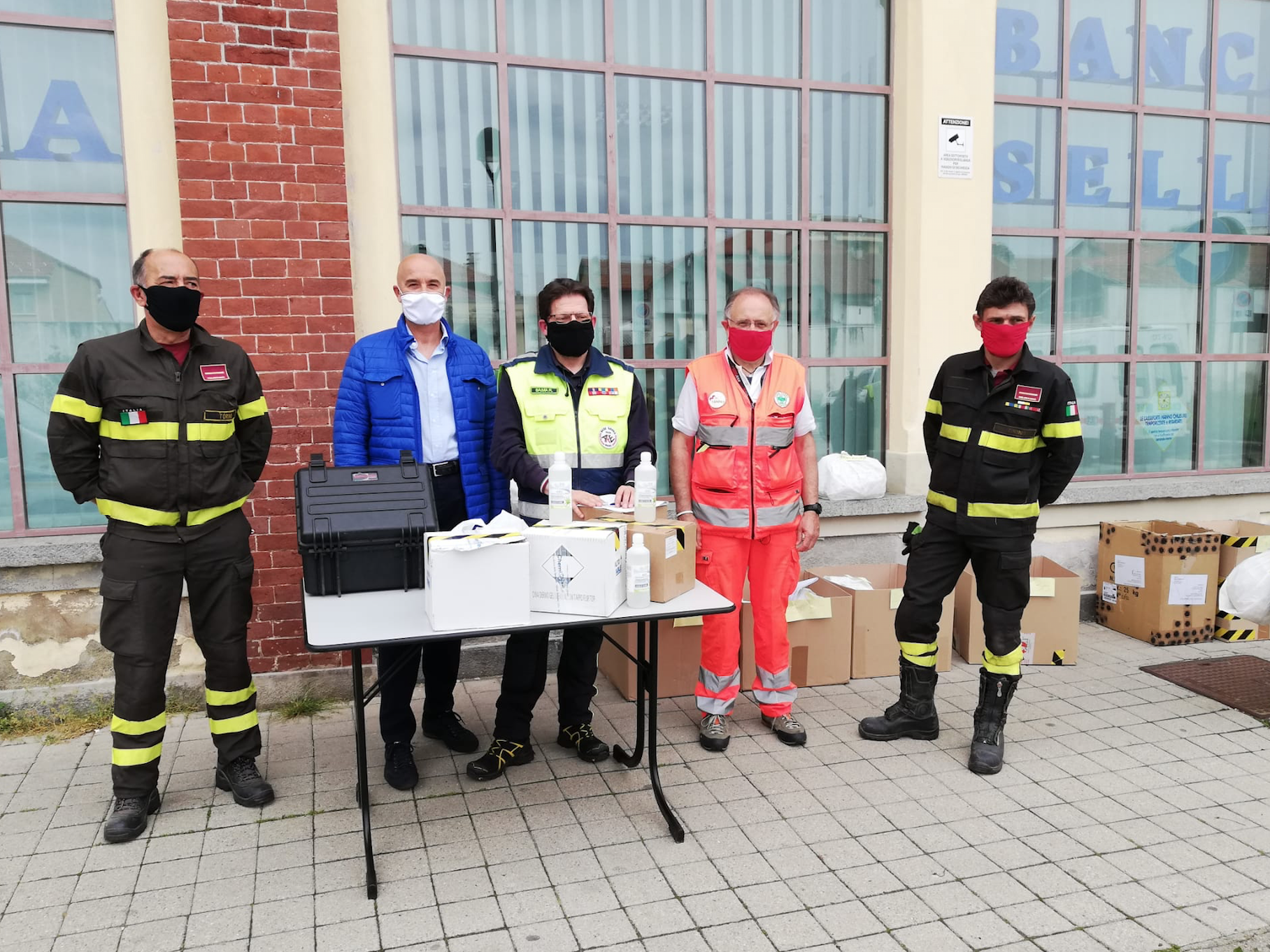 Donazione al Servizio Protezione Civile di Cirié
