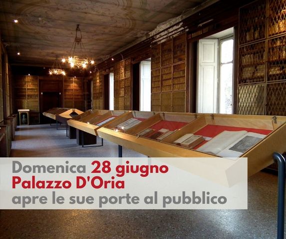 Domenica 28 giugno: seconda apertura stagionale di Palazzo D'Oria
