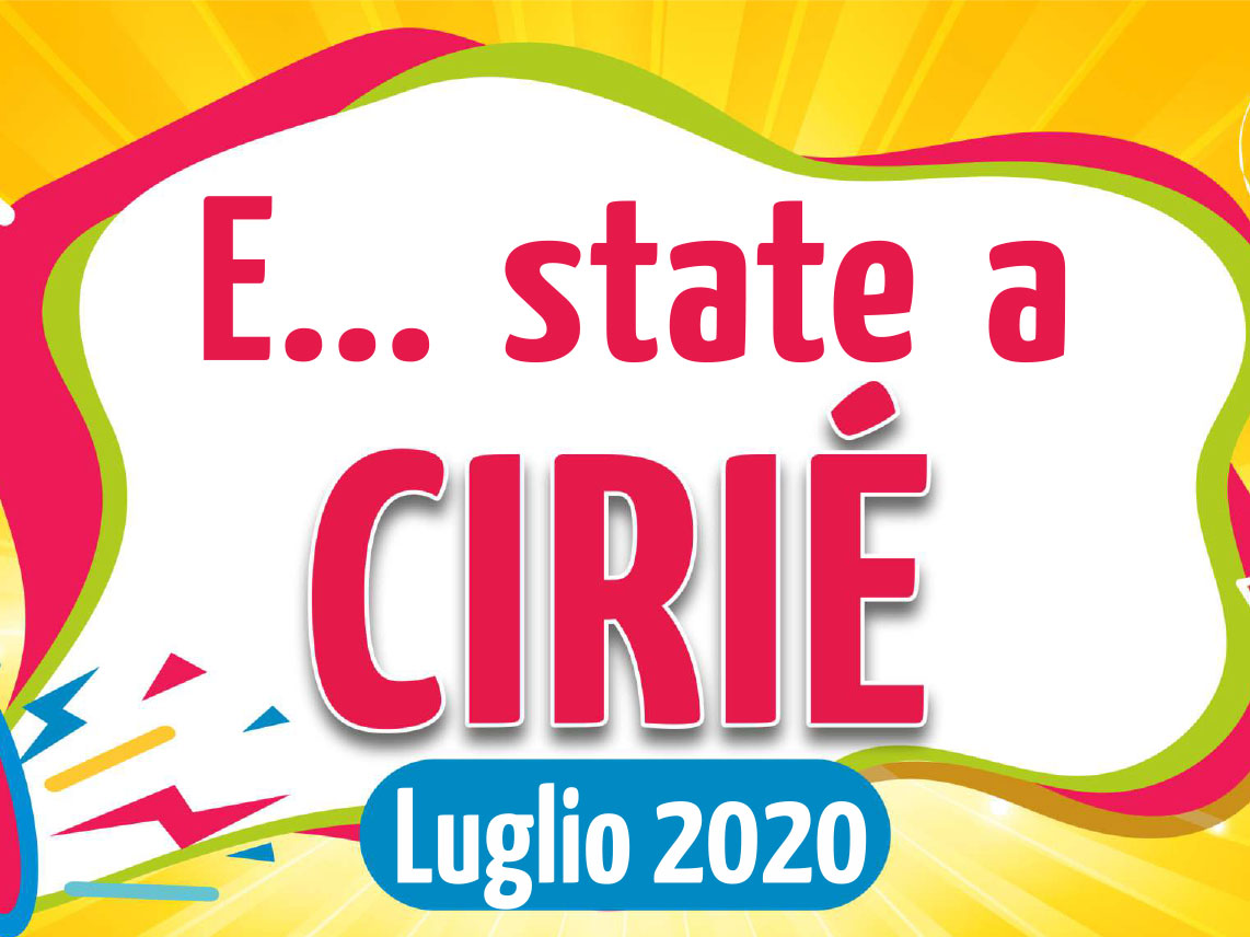 E…state a Cirié 2020: gli appuntamenti di luglio da segnare in agenda