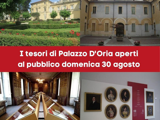 Domenica 30 agosto: quarta apertura stagionale di Palazzo D’Oria 