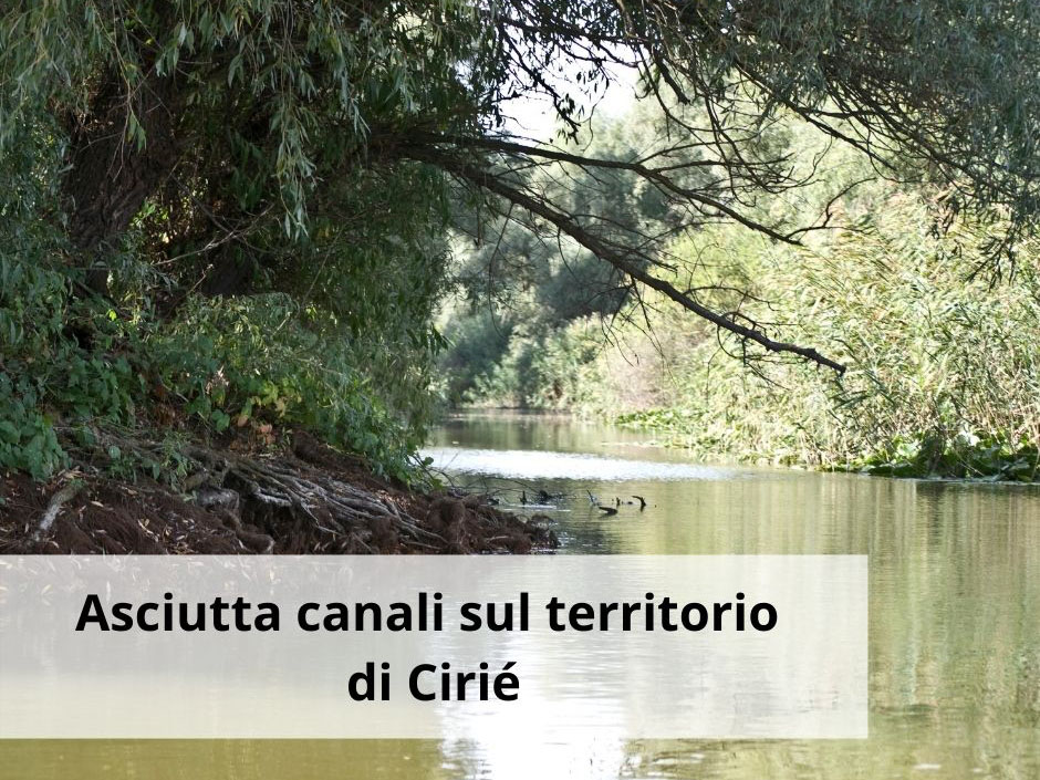 Asciutta canali: da venerdì 9 ottobre partiranno le operazioni nel territorio circostante 