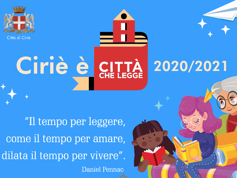 Cirié riconosciuta “Città che legge”