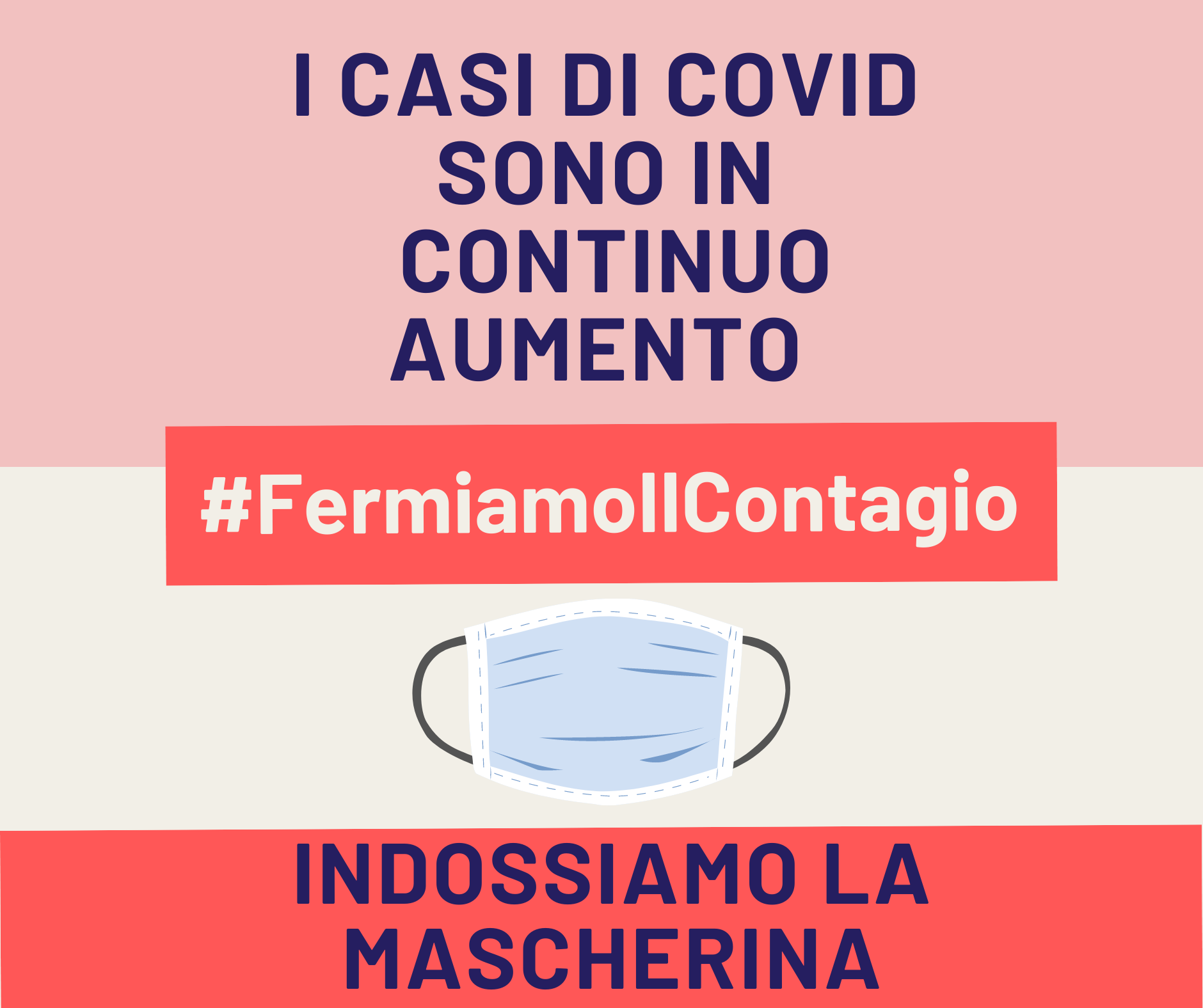 Mascherine: appello al rispetto delle misure di prevenzione del contagio da covid-19