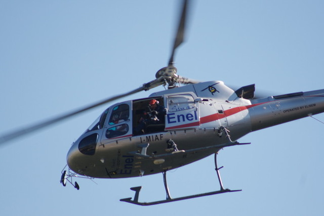 Dal 12 a 26 giugno: ispezioni linee Enel con elicottero a bassa quota