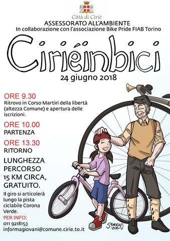 Domenica 24 giugno: tutti in sella per "Cirié in Bici”