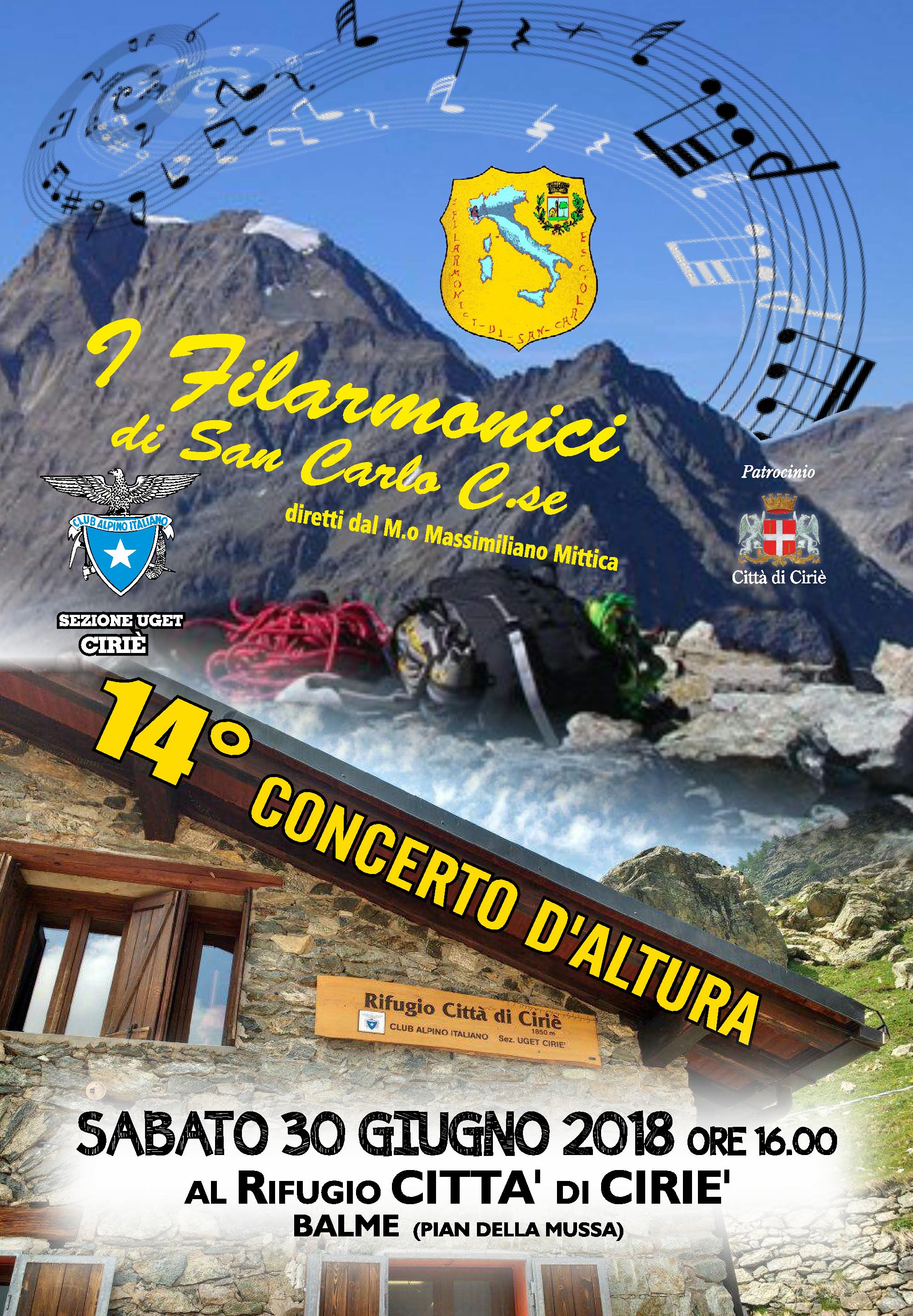 14° Concerto d’Altura: sabato 30 giugno, appuntamento al Pian della Mussa.