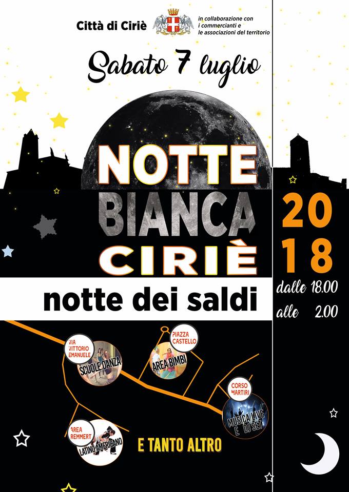 Notte Bianca 2018: con l’ordinanza n. 106/2018 definite importanti disposizioni per commercianti ed esercizi pubblici.