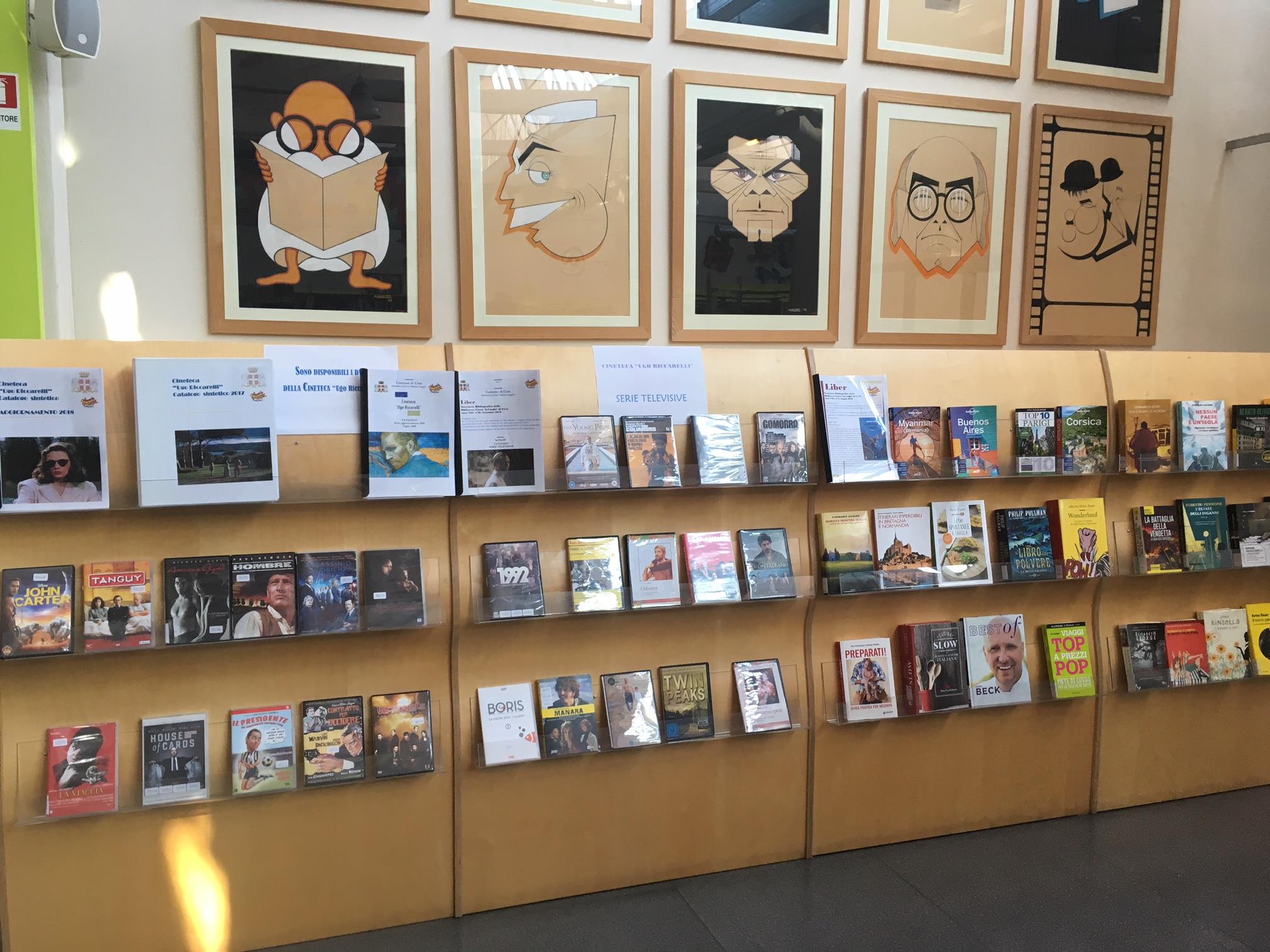 Cineteca “Ugo Riccarelli”: ora disponibili anche le più note serie televisive