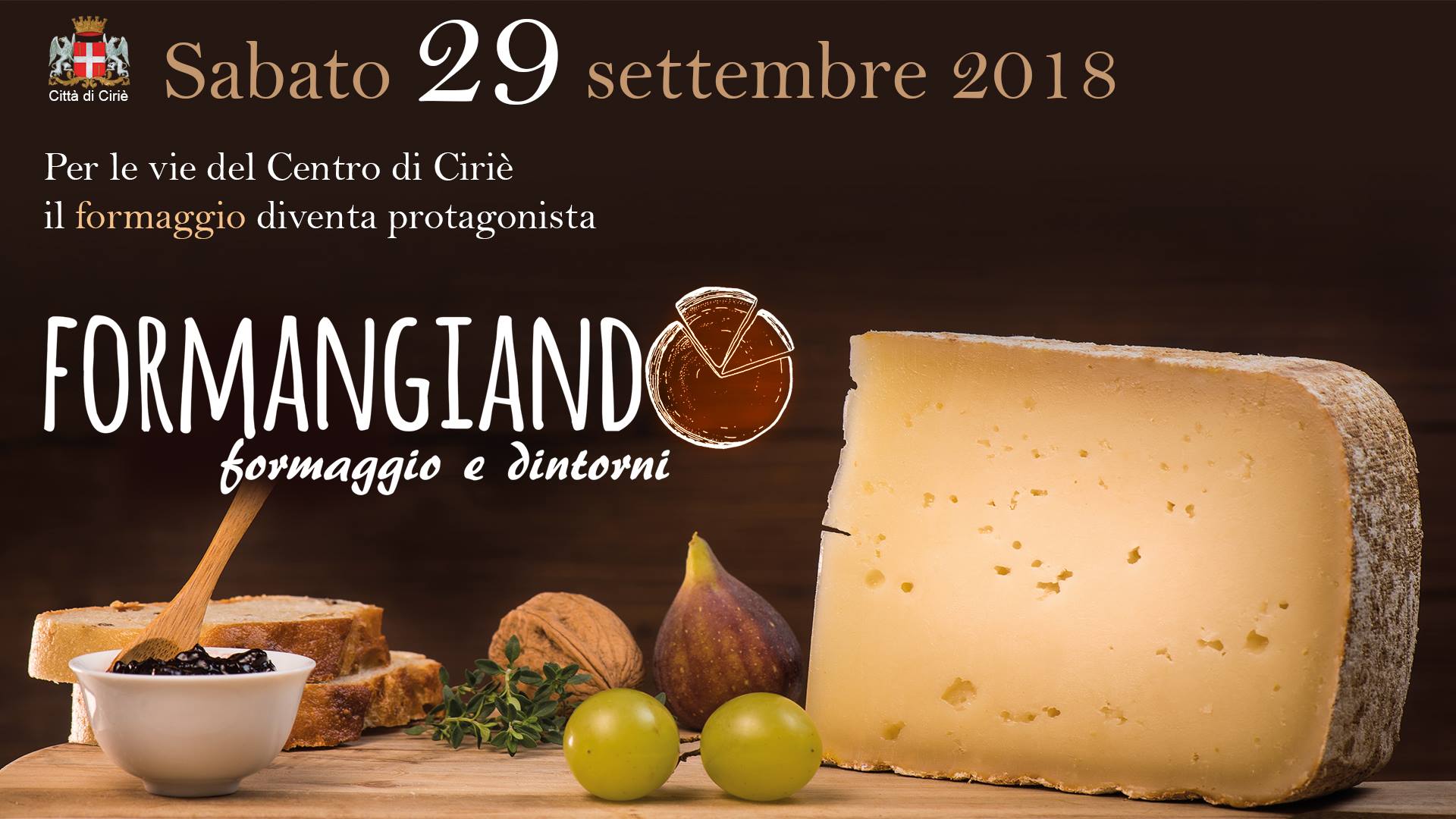 Manifestazione “Formangiando” di sabato 29 settembre: modifiche alla circolazione stradale.