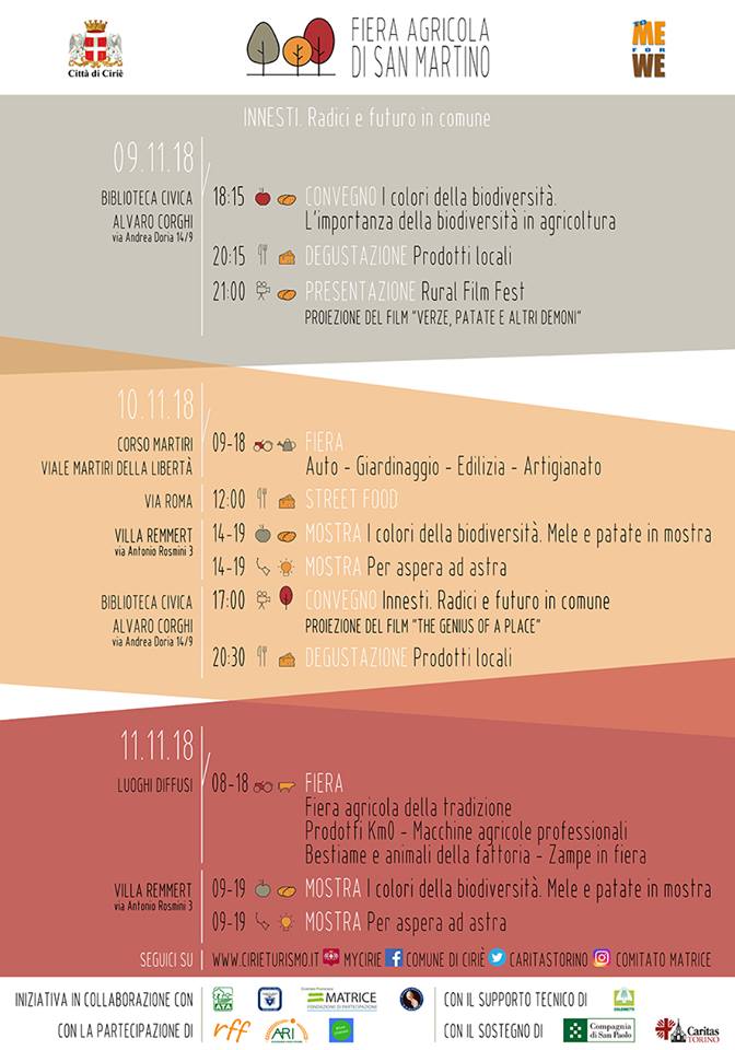 Un fitto calendario di iniziative per la Fiera Agricola di San Martino 2018