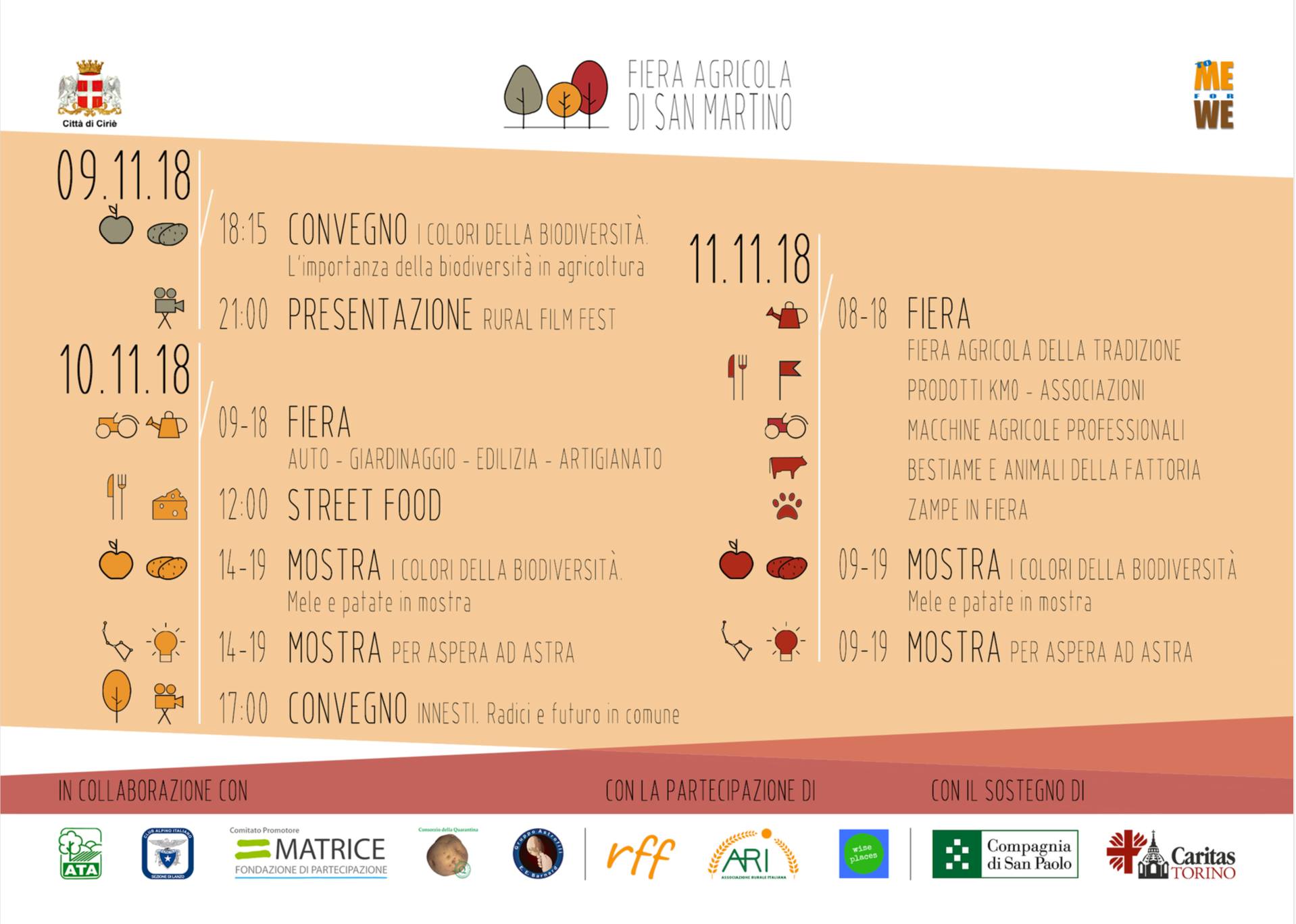 Fiera Agricola di San Martino 2018: a partire da oggi e fino a domenica 11 novembre, un'agenda ricca di appuntamenti