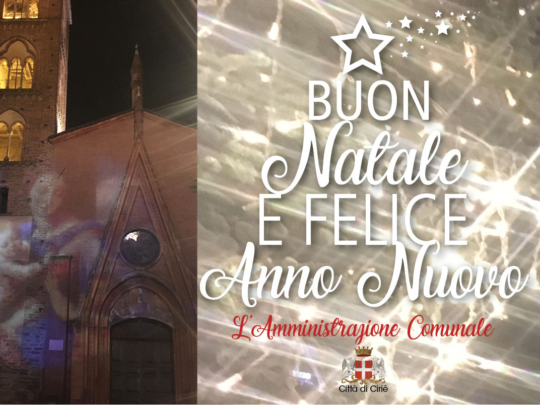 L'Amministrazione Comunale augura a tutti i ciriacesi Buone Feste