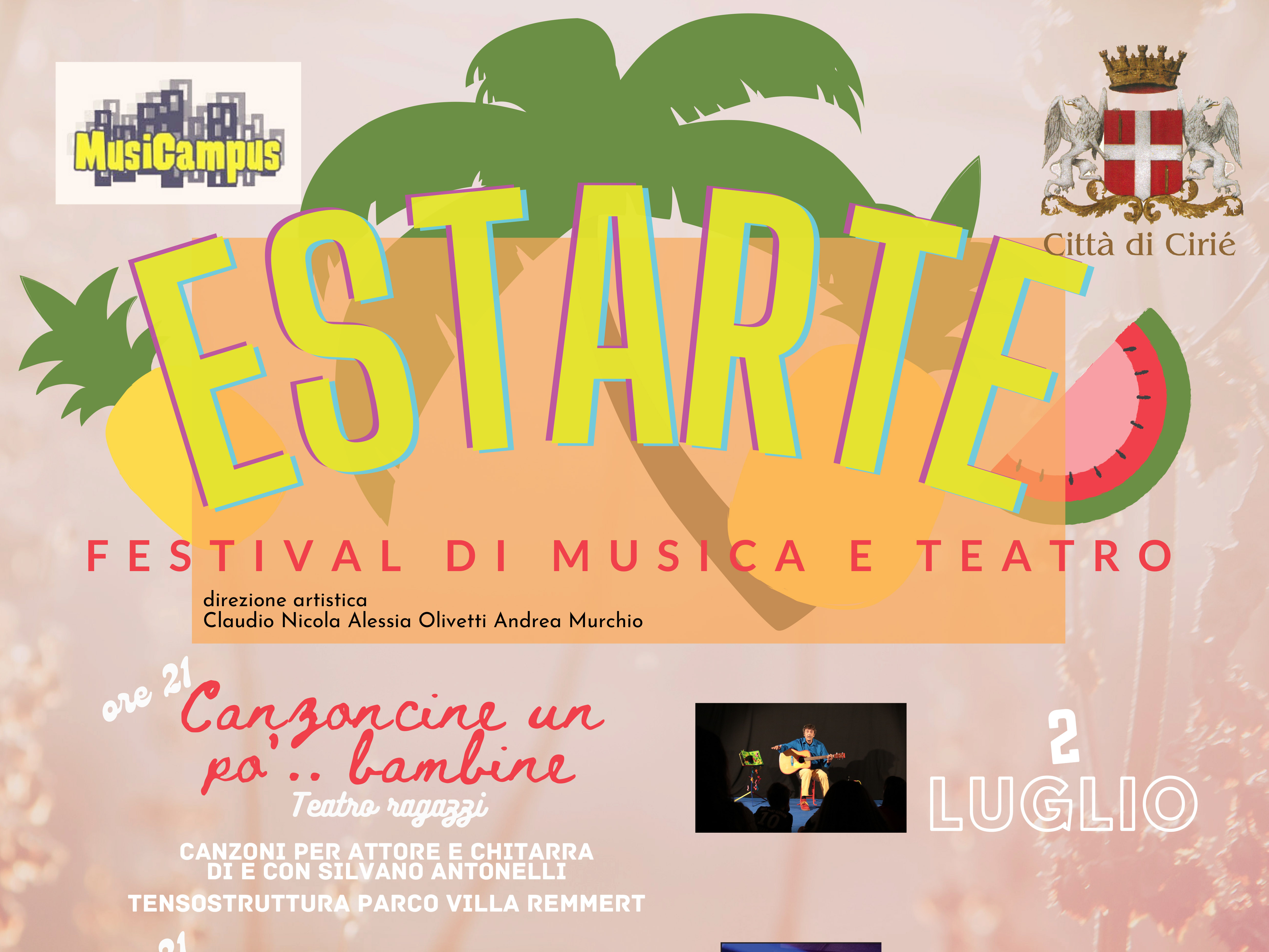 ESTARTE: a Cirié l'estate prende vita con l'arte