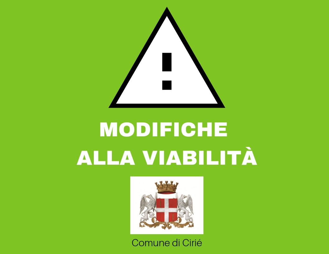 Domenica 27 gennaio 2019: modifiche alla circolazione stradale