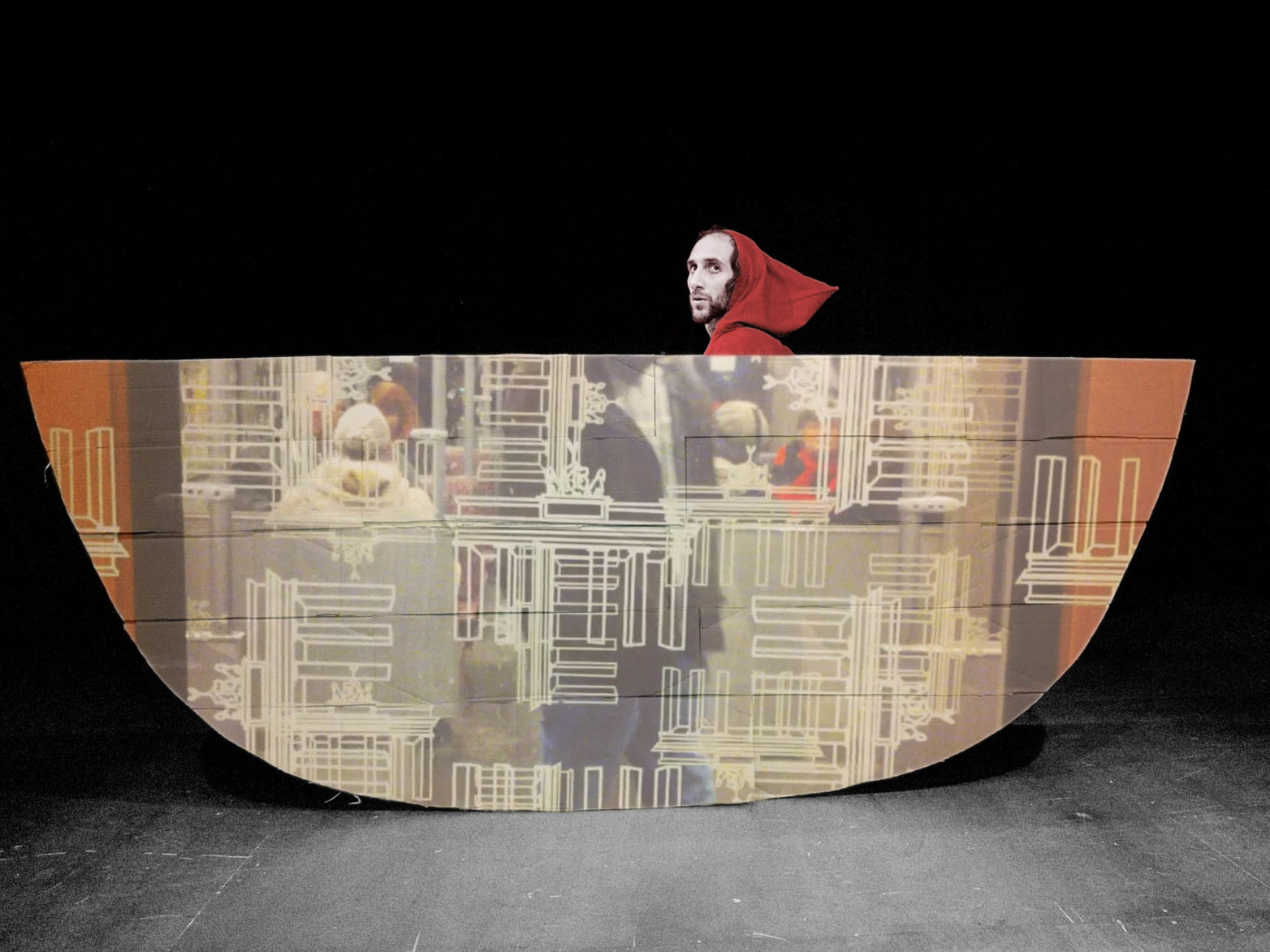 "L'uomo nel diluvio": questa sera al Teatro Magnetti
