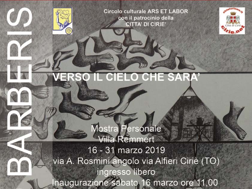 Le opere di Lorenzo Barberis in mostra a Villa Remmert