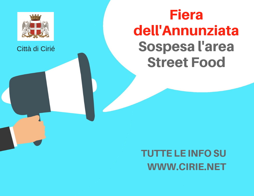 Fiera dell’Annunziata 2019: sospeso lo Street Food