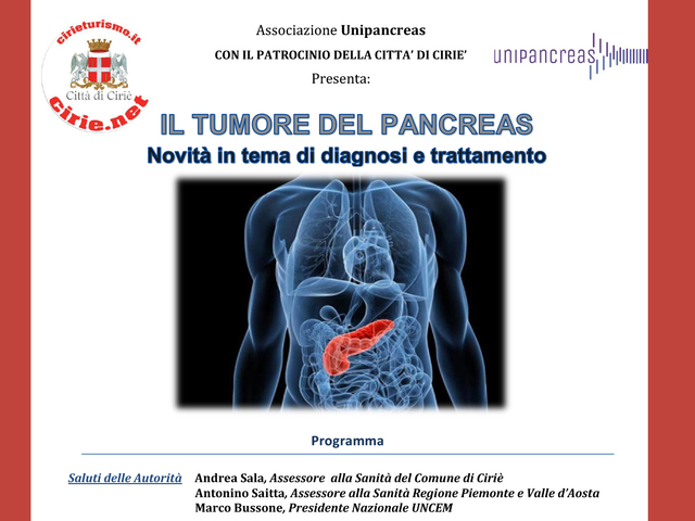 “Il tumore del pancreas - novità in tema di diagnosi e trattamento”: se ne parla a Palazzo D’Oria