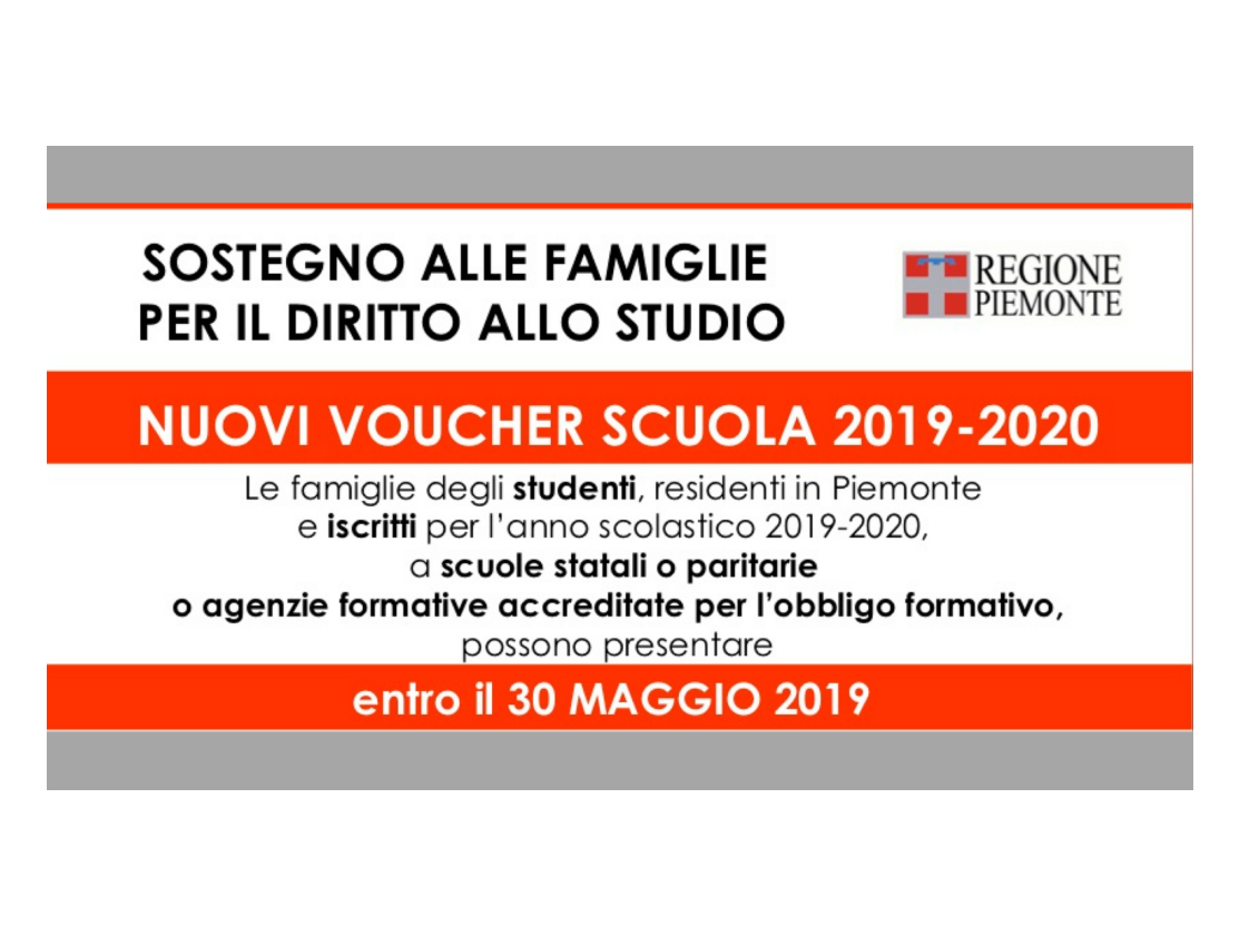 Bando per Voucher diritto allo studio: domande da presentare entro il 30/05