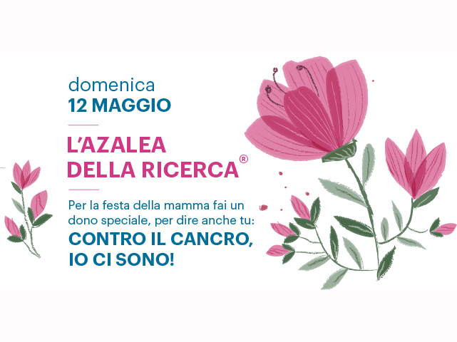 “L’azalea della ricerca” in Piazza San Giovanni domenica 12/5