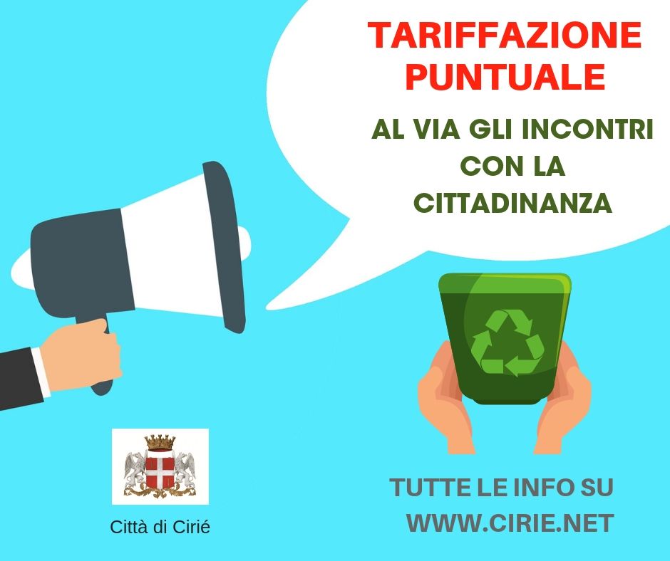 Tariffazione puntuale raccolta rifiuti indifferenziati: mercoledì 22/5 primo incontro con la cittadinanza