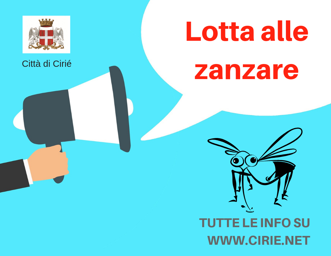 Lotta alle zanzare - Occorre la collaborazione di tutti
